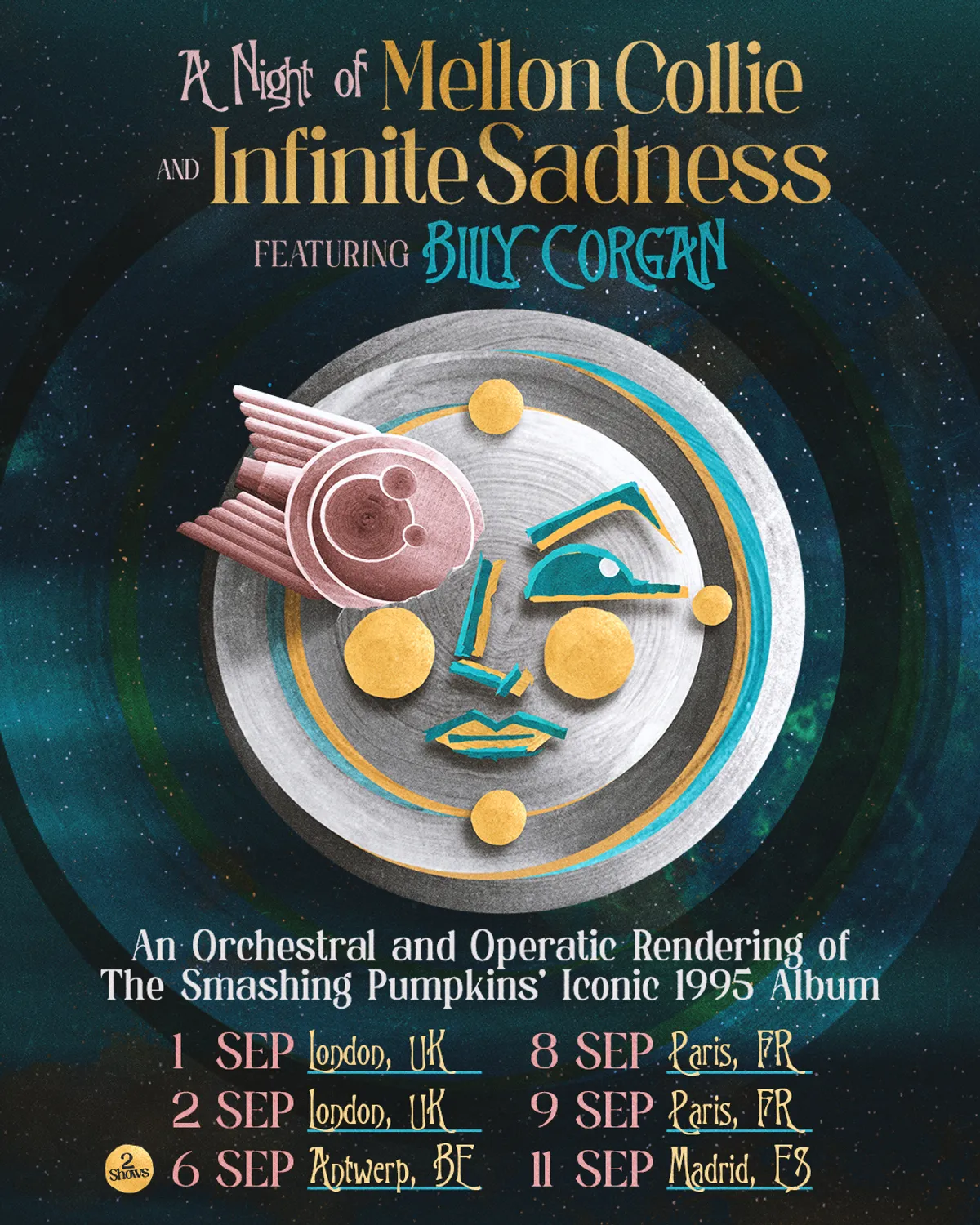 Billy Corgan lleva Mellon Collie a Madrid