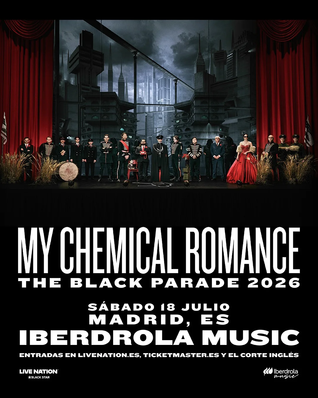 My Chemical Romance Madrid