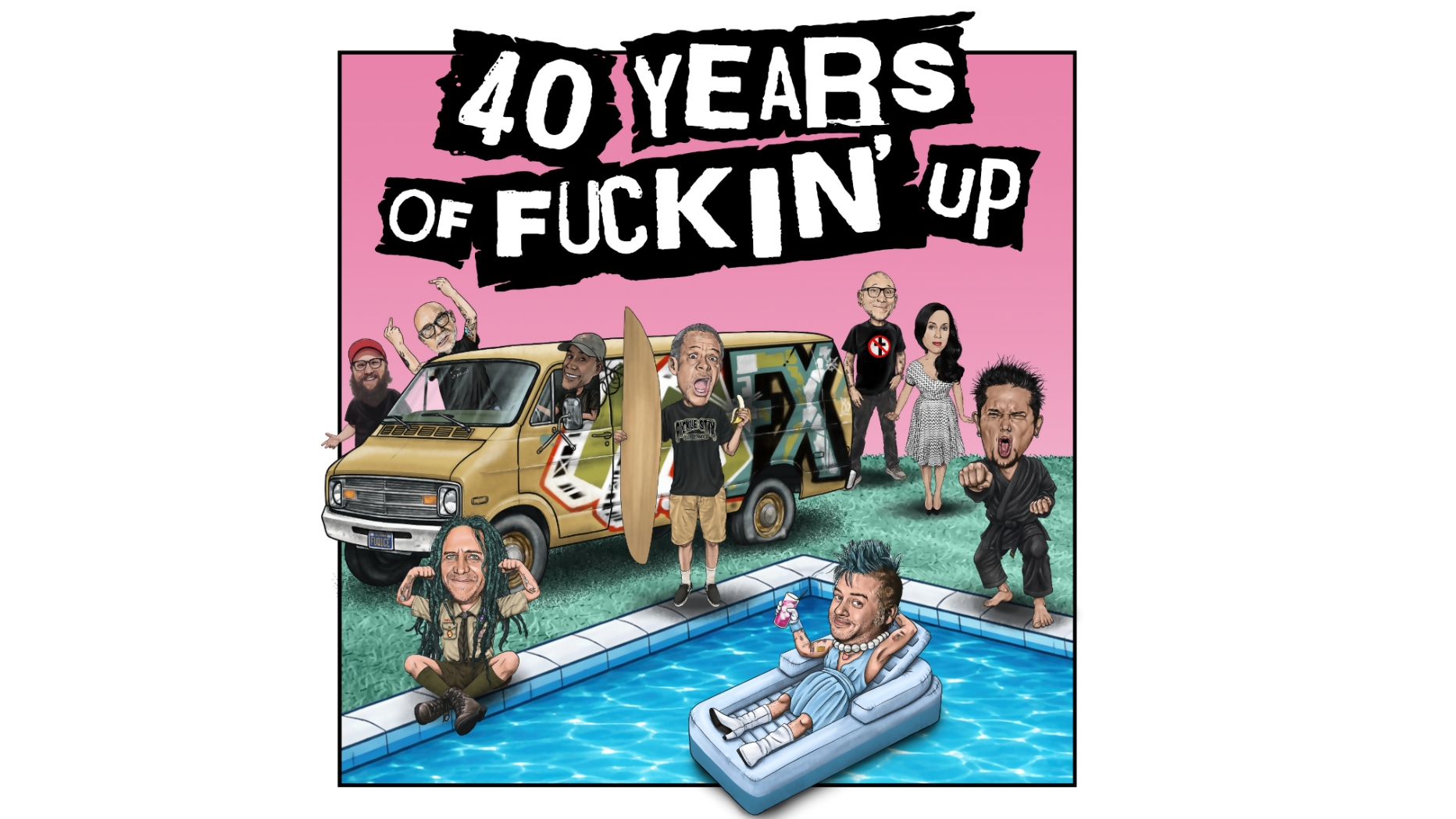 NOFX anuncia soundtrack de 40 Years Of Fuckin’ Up
