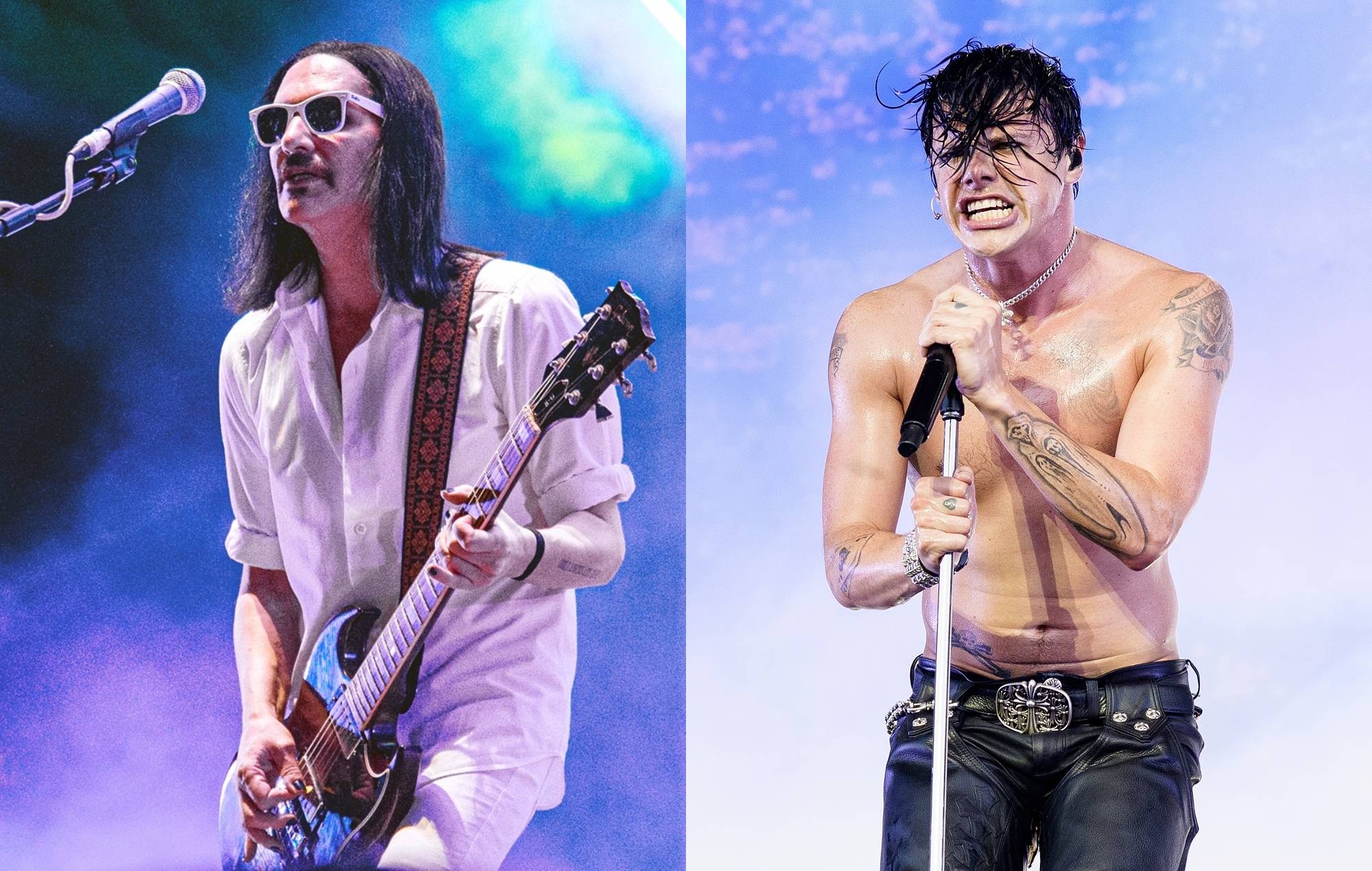 Brian Molko de Placebo y Yungblud