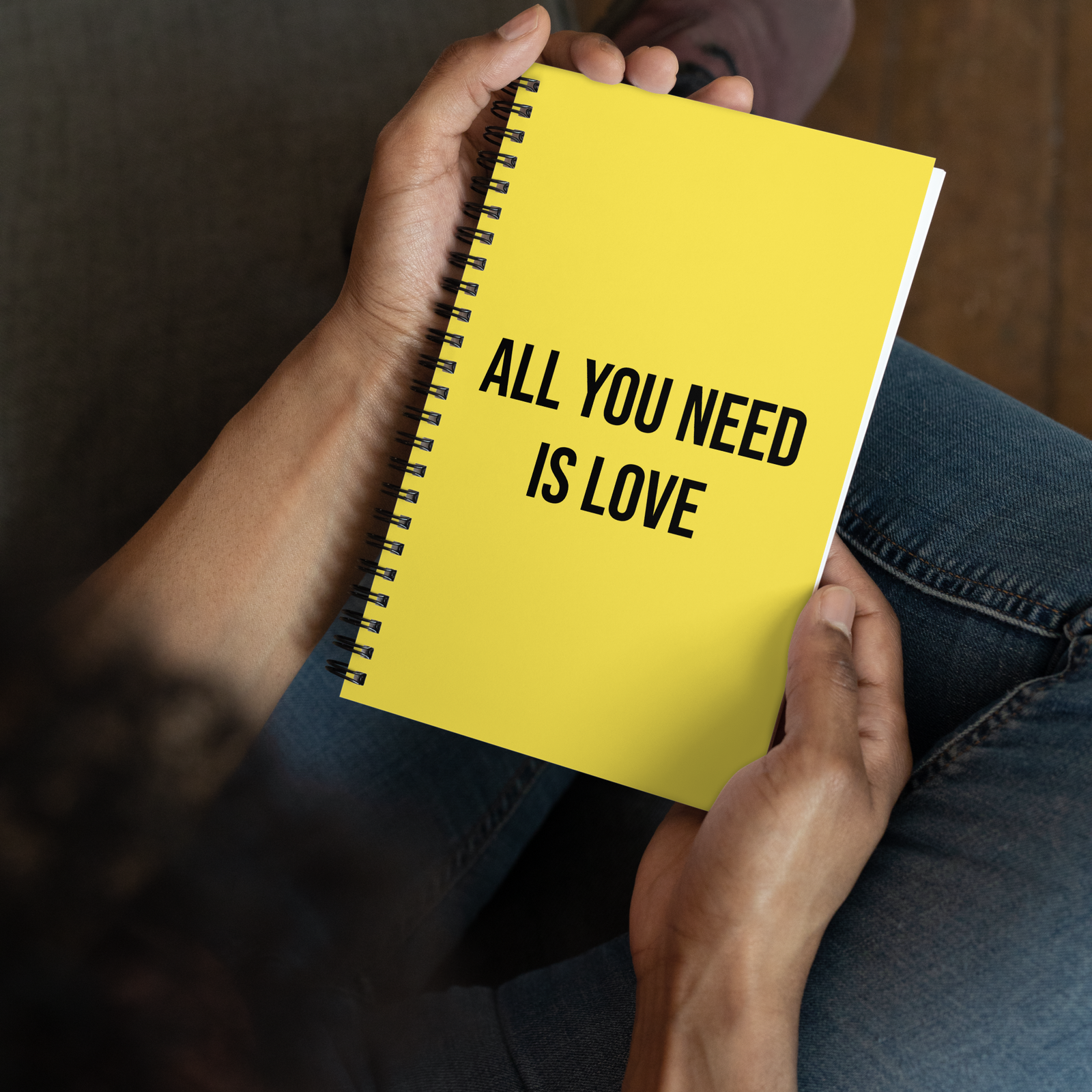 Libreta de notas con espiral - All You Need Is Love - Imagen 3