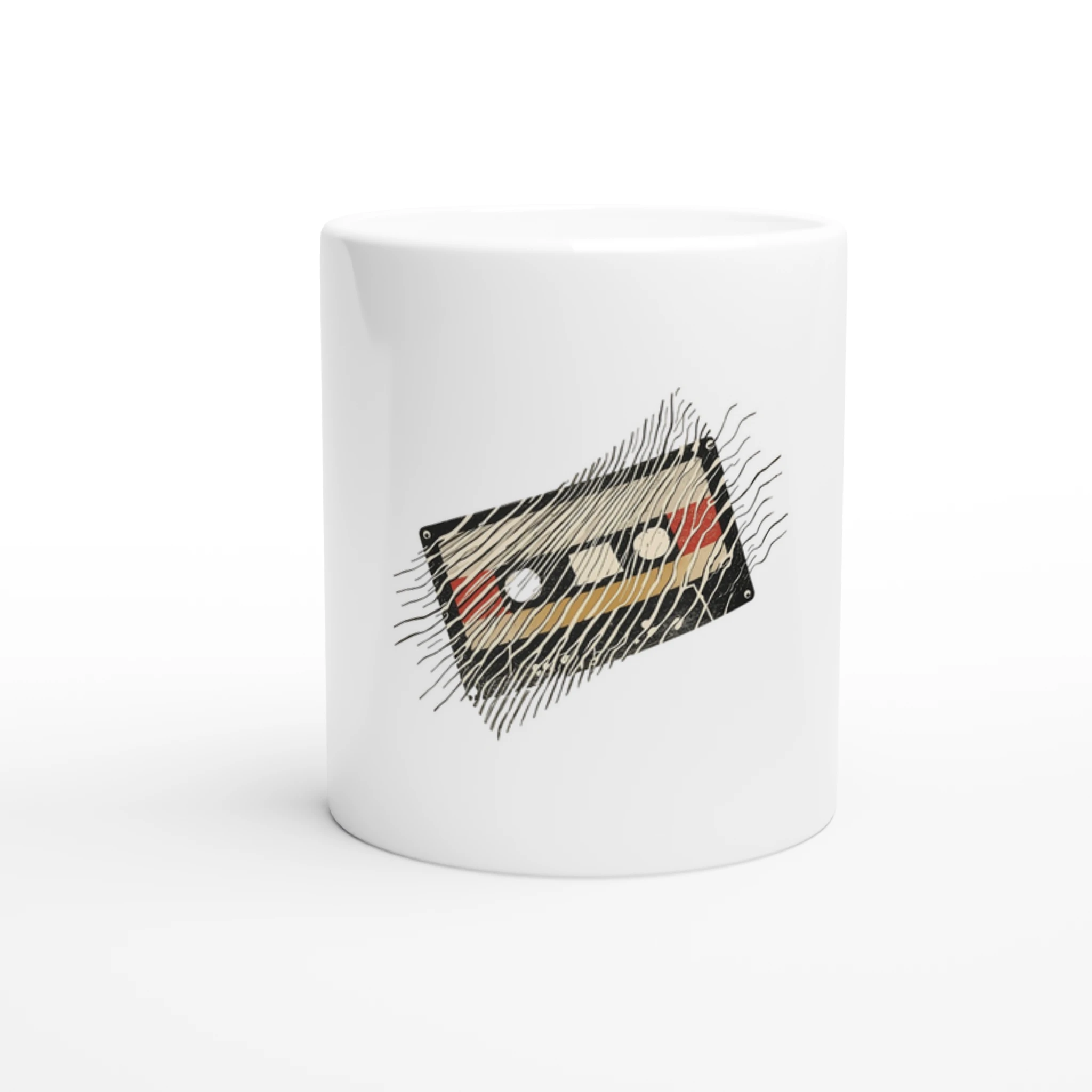 Taza de Cerámica Premium – Cassette